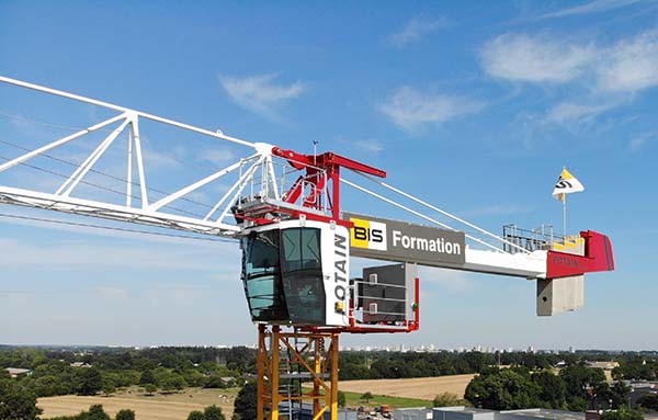 formation grue à tour